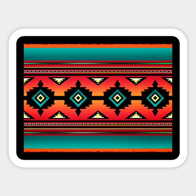 Navajo Canyon Native American Sticker Teepublic 9051